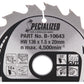 Makita Sägeblatt 136x20, 16 Zähne (B-10643)