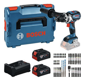 Bosch Professional GSR 18V-110 C (L) Akku-Bohrschrauber (2x5,0Ah) (0615A500E3)