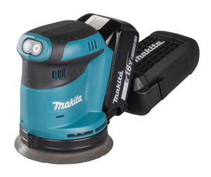 Makita DBO180RTJ Akku-Exzenterschleifer (2x5,0Ah)