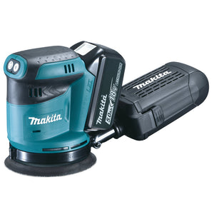 Makita DBO180RTJ Akku-Exzenterschleifer (2x5,0Ah)