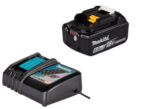 Makita Akku BL1860B (18V; 6,0Ah) + Ladegerät DC18RC (197460-1)