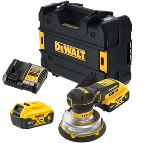 DEWALT DCW230P2-QW Akku-Exzenterschleifer 150mm (2x5,0Ah)