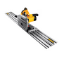 Dewalt DWS520KTR-QS Tauchkreissäge Set mit Führungsschiene
