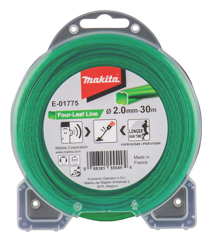 Makita Faden für Trimmer 2,0mm, Rolle 30m (E-01775)