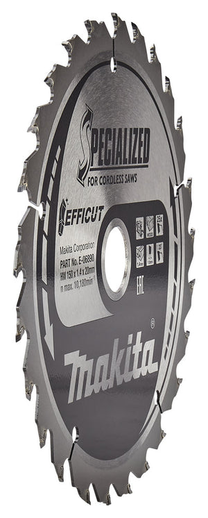 Makita HM-Sägeblatt Efficut 150X20 25Z (E-06890)