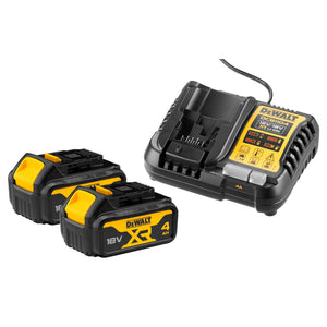 DeWalt DCB1104M2-QW Akku-Starter-Set 18V/4.0 Ah