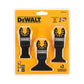 DEWALT Multi-Tool Sägeblatt Set 3-tlg. (DT20760-QZ)