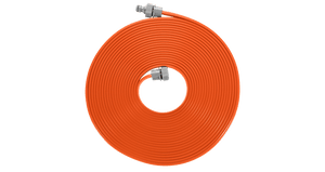 Gardena Schlauch-Regner, orange, komplett mit Armaturen, Länge 15 m (996-20)