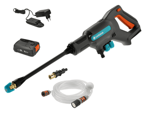 Gardena Akku-Mitteldruckreiniger AquaClean 24/18V P4A Ready-To-Use Set (14800-20)