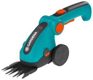Gardena Set Akku-Grasschere ComfortCut Li + Stiel + Räder (9889-20)
