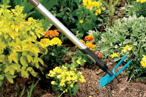 Gardena cs-Gartenhacke, ger. Blatt, 2 Zinken, 7,5 cm breit (3218-20)