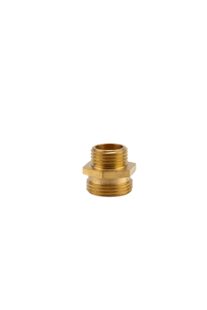 Gardena Reduzier-Messing-Gewindenippel, 26,5 mm (G 3/4)-AG / 21 mm (G 1/2)-AG (7262-20)