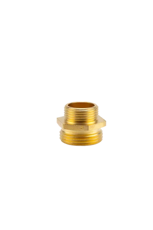 Gardena Reduzier-Messing-Gewindenippel, 33,3 mm (G 1)-AG / 26,5 mm (G 3/4)-AG (7263-20)