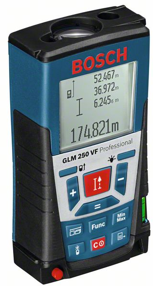 Bosch Professional GLM 250 VF + BT 150 (061599402J) Laser-Entfernungsmesser
