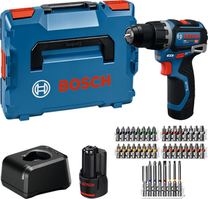 Bosch Professional GSB 12V-32 (L) Akku-Schlagbohrschrauber (2x2,0Ah) (06019G9505)