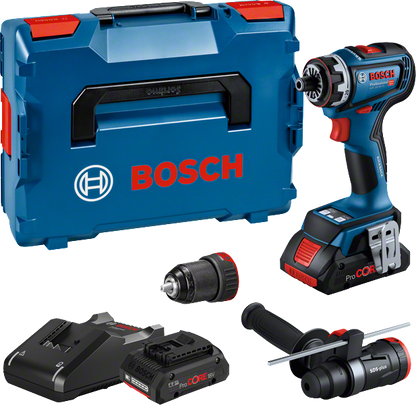 Bosch Professional GSR18V-90FC (L) Akku-Bohrschrauber (2xPC4,0Ah;GFA18-M;H) (06019K6205)