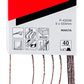 Makita Schleifblätter 533x9mm, K40 5 Stk. (P-43256)