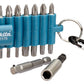Makita 22-tlg. Bit-Set mit Karabiner (P-81175)