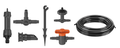 Gardena Micro-Drip-System Tropfbewässerung Set Balkon (15 Pflanzen) (13401-20)