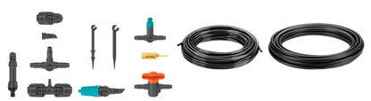 Gardena Micro-Drip-System Tropfbewässerung Set Terrasse (30 Pflanzen) (13400-20)