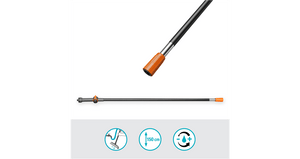 Gardena Cleansystem Stiel M, 150 cm (18802-20)
