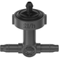 Gardena Micro-Drip-System Reihentropfer druckausgleichend 2 l/h - Inhalt: 10 Reihentropfer, 1 Verschlusskappe (13312-20) (8311-20)