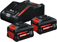 B-Ware Bosch Professional Starter Set (2xEXBA18V-80,EXAL18V-160,C) (1600A0373T)