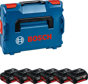 Bosch Professional Akku-Paket 6x GBA 18V 4.0Ah (L) (1600A02A2S)