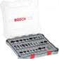 Bosch Professional PRO Fräser Set, 1/4' Schaft, 30 tlg.