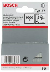 Bosch Professional 1000 Tackerklammern 8/10,6mm Typ57 (2609200230)