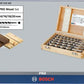 Bosch Professional PRO Holz Schlangenbohrer Set,L235mm,6St (2607019322)