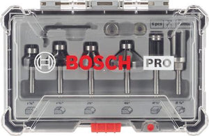 Bosch Professional PRO Abrundfräser Set, 6tlg. (2607017470)