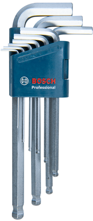 Bosch Professional Innensechskantschlüsselsatz HEX 9tlg. (1600A01TH5)