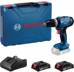 Bosch Professional GSB 18V-25 (CC) Akku-Schlagbohrschrauber (2x 2,0Ah + Ladegerät) (06019K9308)