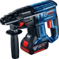 Bosch Professional 3 tlg. 18V Set +2xGBA18V 5.0Ah+GAL1880+Bag (0615990M0W)