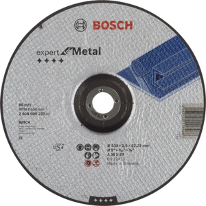 Bosch Professional Trennscheibe 230x2,5mm f.Metall, gekröpft (2608600225)
