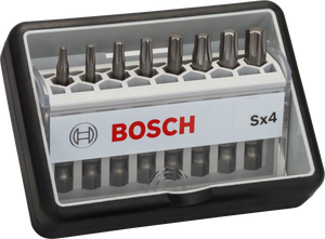 Bosch Professional Robust Line Bit-Set Extra-Hart8tlg.(Sx4) (2607002559)