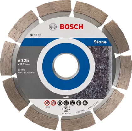 Bosch Professional 10er Pack DIA-Trennscheibe 125x22,23 Standard for Stone (2608603236)