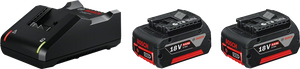 Bosch Professional Starter Set (2x4.0Ah,GAL18V-40,C) (1600A019S0)