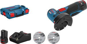 Bosch Professional GWS 12V-76 CLC  (L) Akku-Winkelschleifer (2x3.0) (06019F200B)