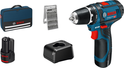 B-Ware Bosch Professional GSR 12V-15 (CC) Akku-Bohrschrauber (2x2,0Ah) (060186810H)