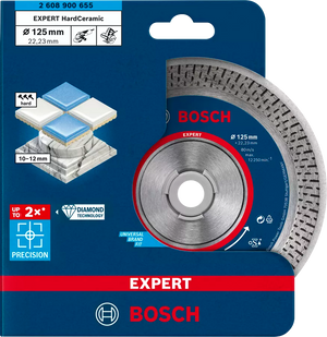 Bosch Professional DIA TS HardCeramic 125x22.23x1.4x10 EXP (2608900655)