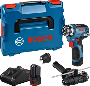 Bosch Professional GSR 12V-35 FC (L) Akku-Bohrschrauber (GFA 12-H+2xPC3,0Ah) (06019H3009)