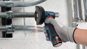 Bosch Professional GWS 12V-76 (CC) Akku-Winkelschleifer (2x2.0 Ah)(06019F200C)