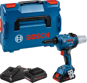 Bosch Professional GRG 18V-16 C (2x4,0 Ah) (L) Akku-Nietpistole (06019K5001)