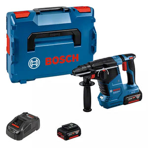 Bosch Professional GBH 18V-24 C (L) Akku-Bohrhammer (2xPC5,0Ah) (0611923003)