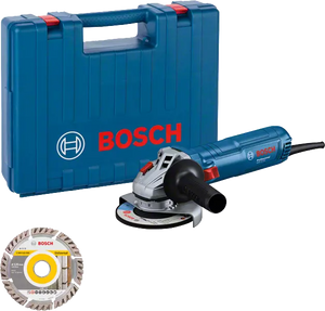 Bosch Professional GWS 12-125 (CC) Winkelschleifer + Diamanttrennscheibe (06013A6102)