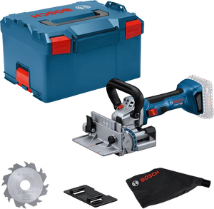Bosch Professional GFF 18V-22 (L) Akku-Flachdübelfräse solo (0601620101)