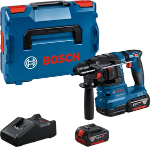Bosch Professional GBH 18V-22 (L) Akku-Bohrhammer SDS-Plus (2x4,0Ah) (0611924002)