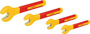 Bosch Professional VDE-Einmaulschlüssel-Set, 4-tlg. (1600A02NE8)